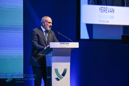 Prime Minister of Armenia Nikol Pashinyan delivered opening remarks at the official segment of the “Yerevan Dialogue” international forum