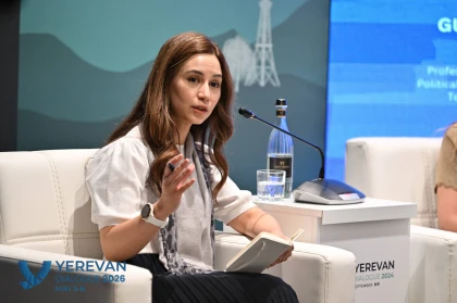 Deputy Foreign Minister Mnatsakan Safaryan participated in a panel discussion of the “Yerevan Dialogue”