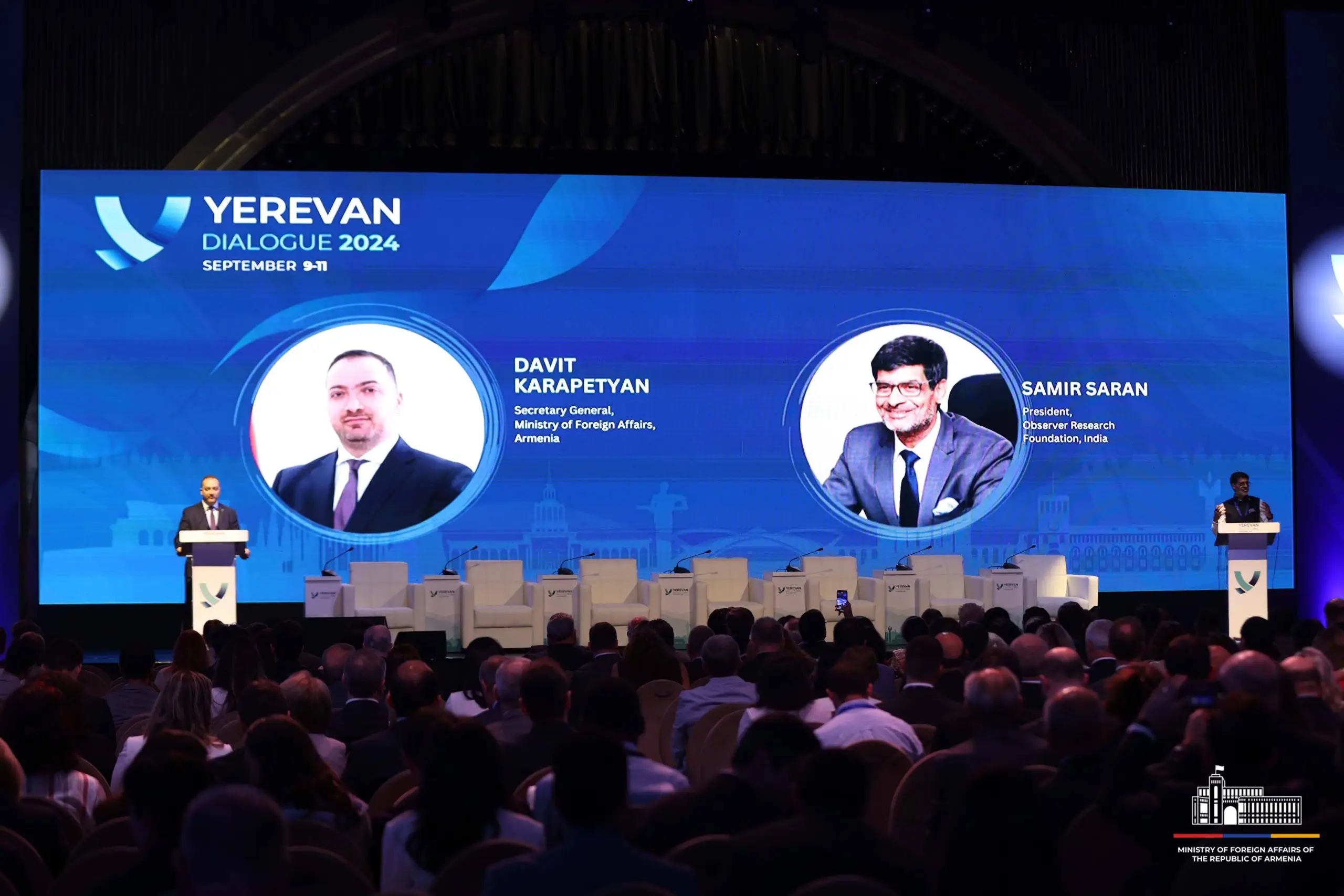 The “Yerevan Dialogue” international forum commenced in Yerevan