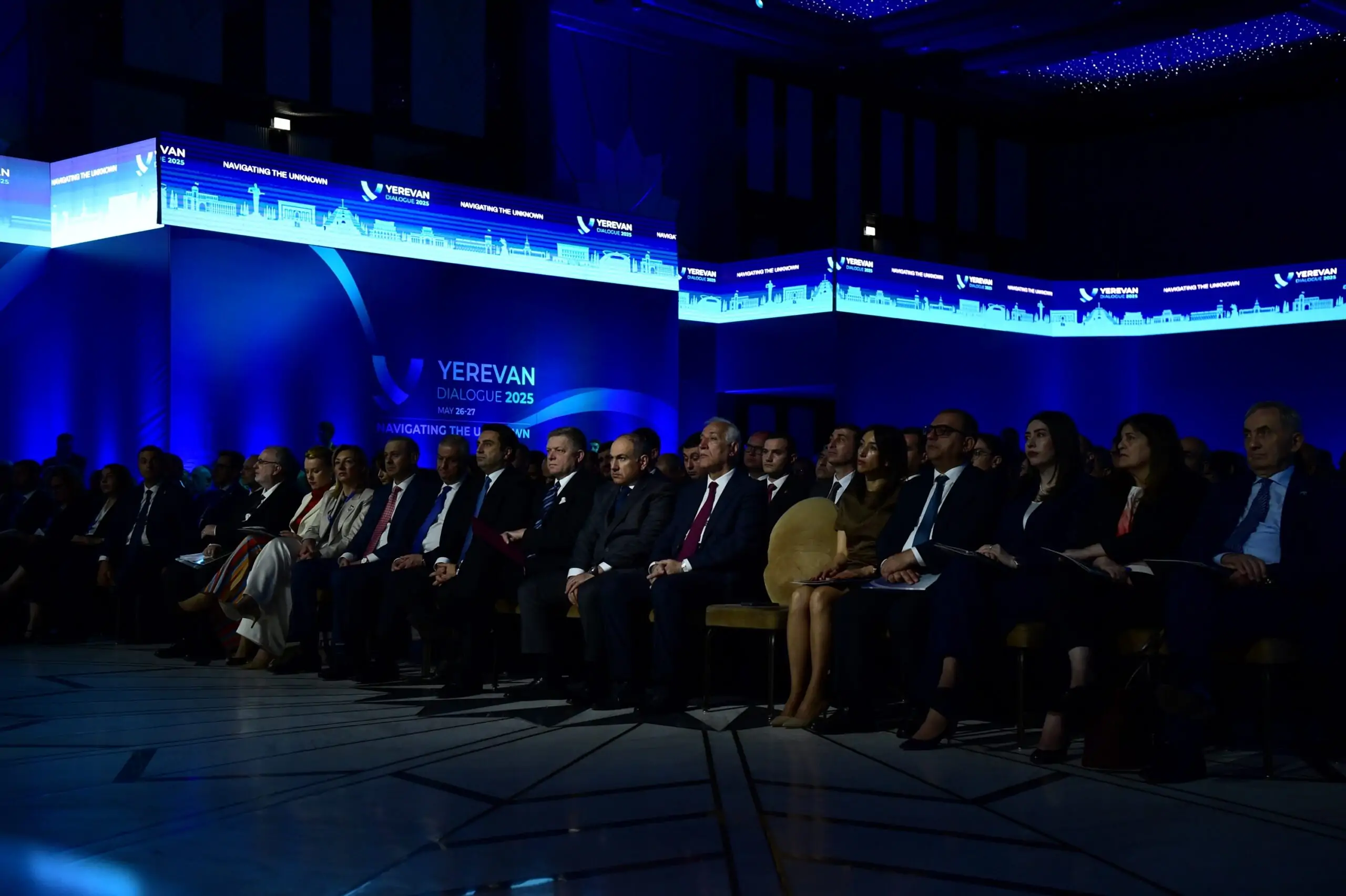 Prime Minister of Armenia Nikol Pashinyan and Prime Minister of Slovakia Robert Fico delivered opening remarks at the official segment of the Yerevan Dialogue international forum